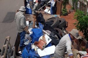 Em 2 dias, mobilização contra o Aedes recolheu mais de 3 toneladas de lixo