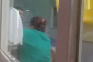 VÍDEO: câmeras registraram ex agredindo técnica de enfermagem em hospital