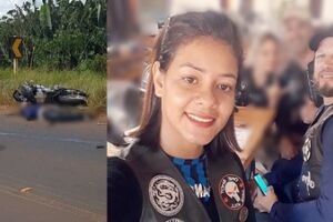 URGENTE: Casal morre em acidente de moto próximo a Ponta Porã
