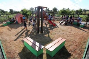 Playground é inaugurado no Bom Retiro, em Campo Grande