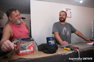 SONHO DE SER PATRÃO: com ajuda do pai, Rodrigo passou de lavador de banheiros a empresário