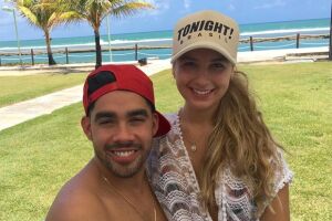 Namorada de Gabriel Diniz fala da morte do cantor pela primeira vez