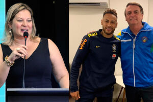 Joice Hasselmann sai em defesa de Neymar e chama mulher de canalha