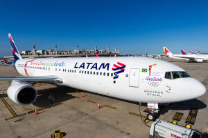 LATAM, companhia aérea, atua em Mato Grosso do Sul