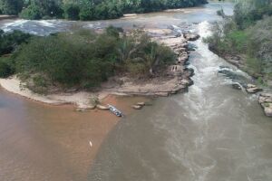 Com o uso de drone, PMA flagra quatro casos de pesca predatória nos rios de MS