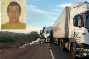 Identificado motorista morto em batida entre carretas na BR-163