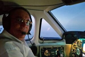 Piloto morre em voo para Campo Grande; co-piloto pousa o avião