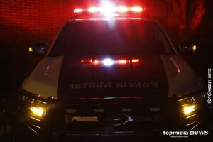 PM acaba com festa regada a som alto e álcool para menores na 14 de Julho
