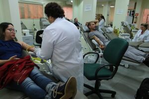 ALERTA: frio provoca queda de 75% no número de doadores no Hemosul
