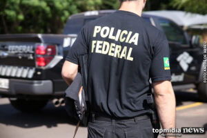 VÍDEO: após denúncia contra estelionato, PF faz operação em banco de Campo Grande