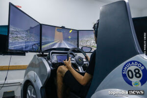 Tirar CNH ainda inclui simulador e encarece documento em R$ 300 em Campo Grande