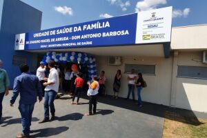 Prefeitura inaugura unidade de saúde da família no bairro Dom Antônio Barbosa