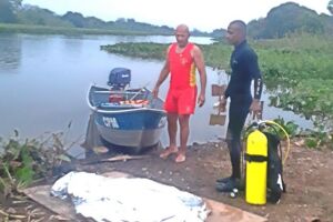 Corpo de homem que havia desaparecido no rio Paraguai é encontrado pelo Corpo de Bombeiros