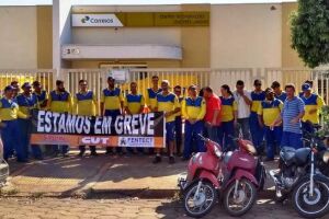 Correios: no primeiro dia de greve, 26 municípios foram atingidos em MS