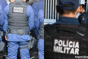 VÍDEO: policiais e guardas municipais 'quebram o pau' no centro de Campo Grande