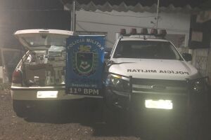 Polícia Militar apreende veículo e cigarros contrabandeados em MS