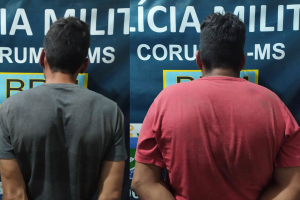 Pede música: PM prende dupla que tentava furtar conveniência pela terceira vez seguida em Corumbá