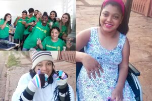 Com paralisia cerebral, Giovanna vence dificuldades, é destaque na escola e orgulho da mãezona