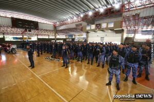 Mais 100 guardas são capacitados para usar armas letais em Campo Grande