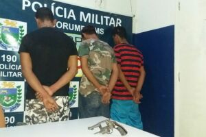 Polícia prende três homens acusados de matar rapaz em Corumbá