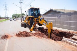 Prefeitura inicia obras para reforçar drenagem e reduzir impacto de chuvas na Guaicurus
