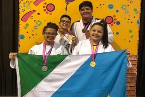 Em dois dias de Jogos Escolares da Juventude, judô de MS iguala número de medalhas de 2018