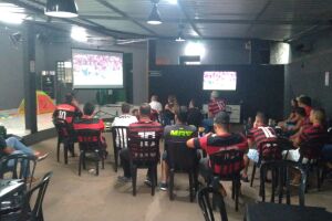 Consulado do flamengo MS faz concentração na final da Libertadores