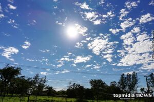 Natal será quente e com possibilidade de chuva em Mato Grosso do Sul