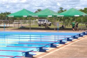 Com presença de Leonardo de Deus, 1º piscina olímpica de MS será inaugurada no sábado