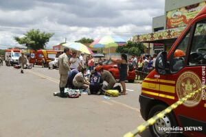 VÍDEO: câmera de comércio registrou acidente que matou idosa no Tiradentes