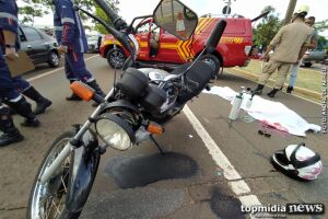 Motociclista é atropelada por caminhão e morre na Gury Marques