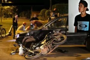 Motorista bêbado atropela e mata adolescente após toque de recolher