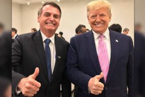 Bolsonaro é convidado para jantar na casa de Trump