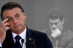 Na Lata: Bolsonaro, idoso, não para, mas Moro some que é uma beleza