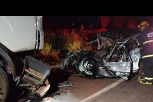 TRAGÉDIA: criança de 3 anos e mais quatro morrem em batida de carro com Scania