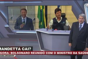 Datena dispara: 'se fosse Bolsonaro daria uma bica no Mandetta'
