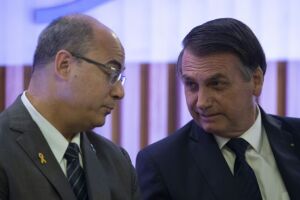 Bolsonaro parabeniza PF  sobre operação contra Witzel