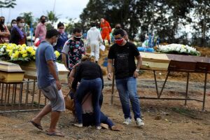 TRISTEZA: Brasil registra 615 mortes em 24h e total chega a 8.536 na pandemia