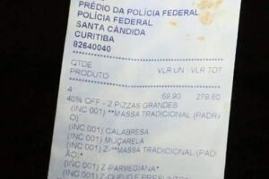 Depoimento de Moro à PF 'terminou em pizza'; pedido custou R$ 291