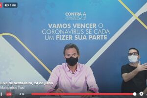 Mais uma vez prefeito aposta na FÉ contra a covid-19 em Campo Grande