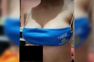Máscaras feitas por empresa em Campo Grande viram deboche entre alunos no Amazonas