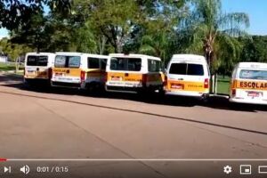 LUZ AO FIM DO TÚNEL: vans escolares poderão transportar trabalhadores do comércio na Capital