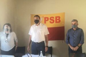 Com projeto de eleger três vereadores, PSB anuncia apoio para Marquinhos Trad