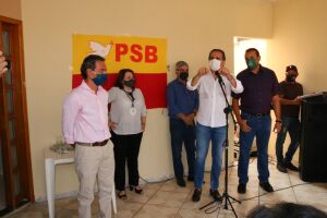 Convenção do PSB oficializa apoio a Marquinhos Trad e lança 29 candidatos a vereador