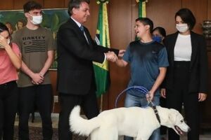 Com apoio de Michelle, Bolsonaro vai sancionar pena maior para maus-tratos a cães e gatos