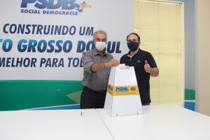 É real oficial: com presença de Reinaldo, PSDB confirma apoio a Marquinhos