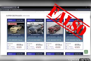 Alerta: site se passa pela Receita Federal e promove leilão fraudulento de carros em MS