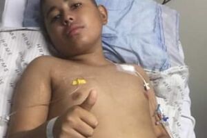 Apelo urgente: garoto Lucas tem leucemia e remédio para frear doença custa um 'dinheirão'