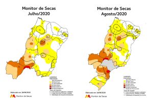 Área com seca grave atingiu mais da metade do estado