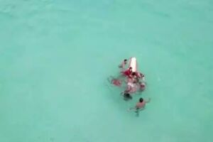 PM morre afogado ao tentar salvar filho levado pela correnteza em praia do RJ